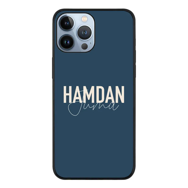 Apple iPhone 13 Pro Max / Tough Pro Personalized Name Horizontal, Phone Case - Stylizedd.com