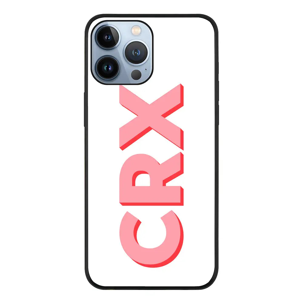 Apple iPhone 13 Pro Max / Tough Pro Personalized Monogram Initial 3D Shadow Text Phone Case - Stylizedd.com
