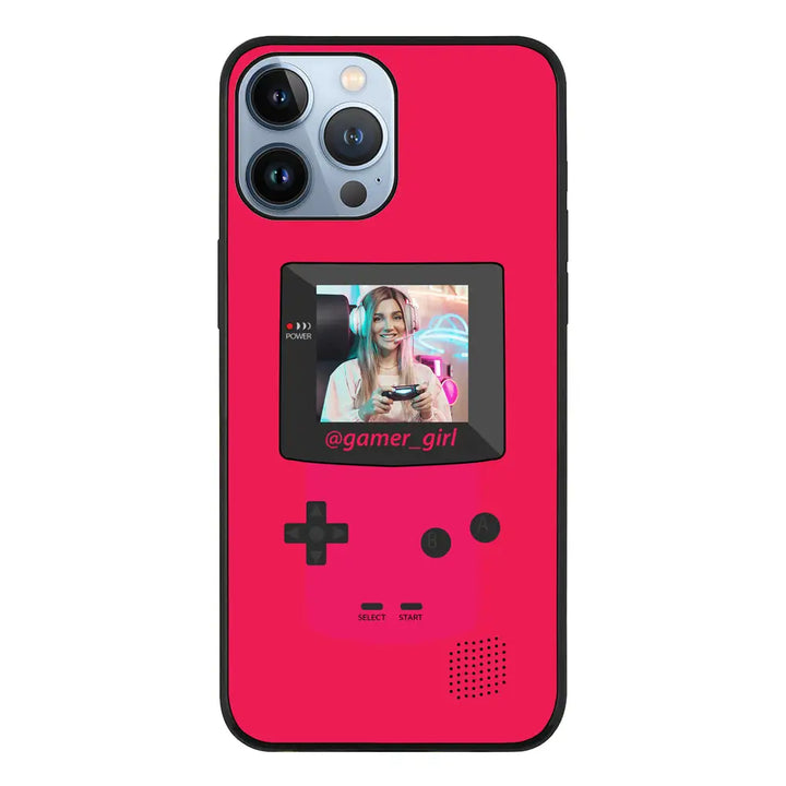 Apple iPhone 13 Pro Max / Rugged Black Customized Retro Game Console, Phone case - Stylizedd.com