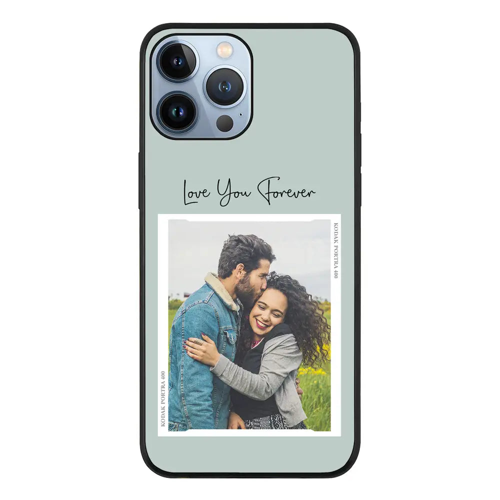 Apple iPhone 13 Pro Max / Rugged Black Custom Memory Photo, Phone Case - Stylizedd.com