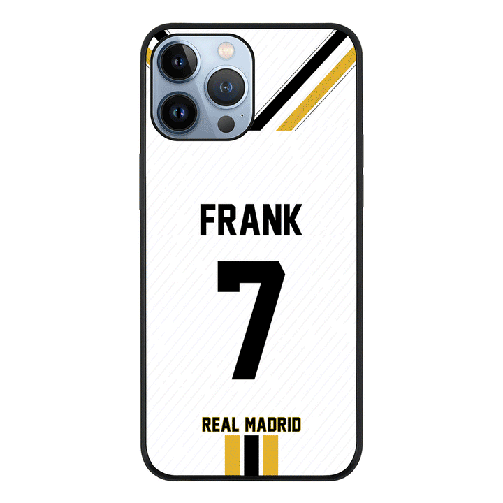 Apple iPhone 13 Pro Max / Tough Pro Personalized Football Clubs Jersey Phone Case Custom Name & Number - Stylizedd.com