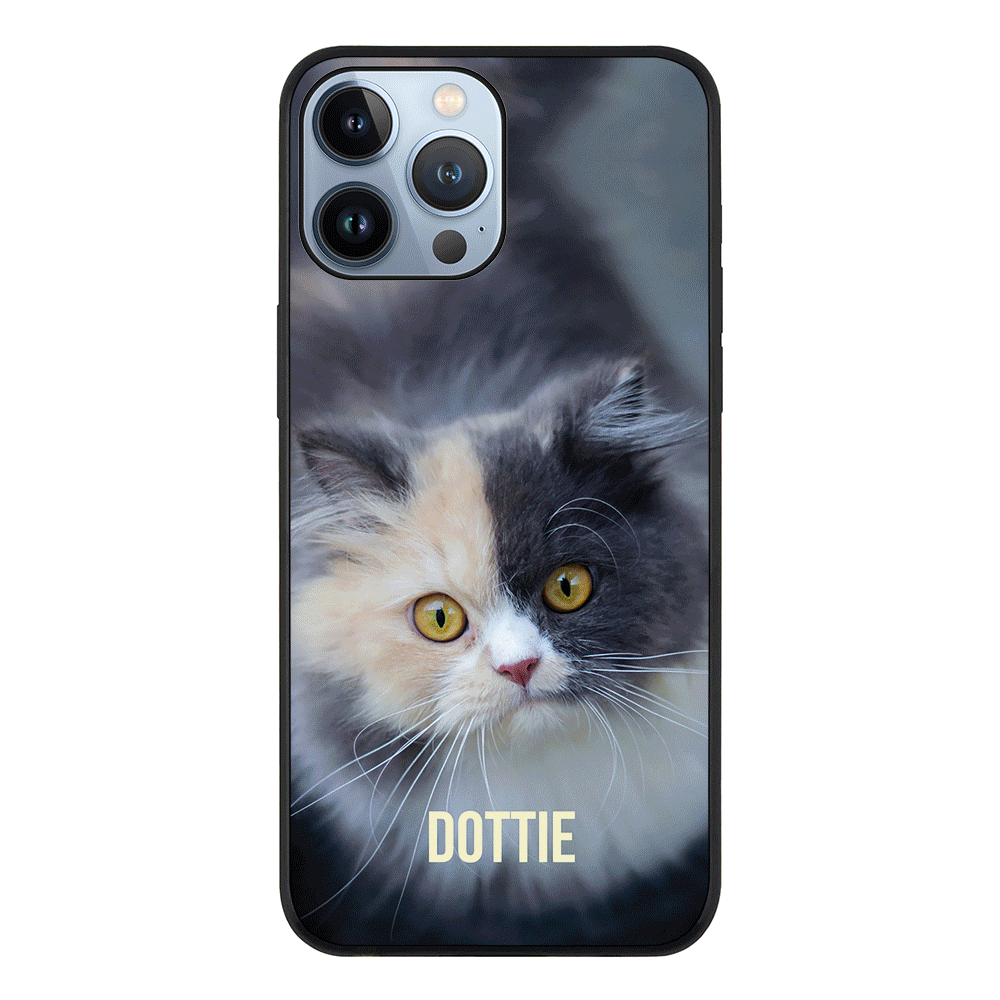 Apple iPhone 13 Pro Max / Tough Pro Personalized Pet Cat, Phone Case - Stylizedd.com