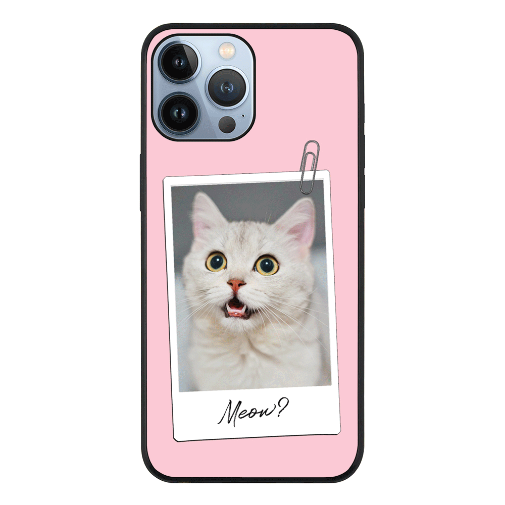 Apple iPhone 13 Pro Max / Tough Pro Polaroid Photo Pet Cat, Phone Case - Stylizedd.com