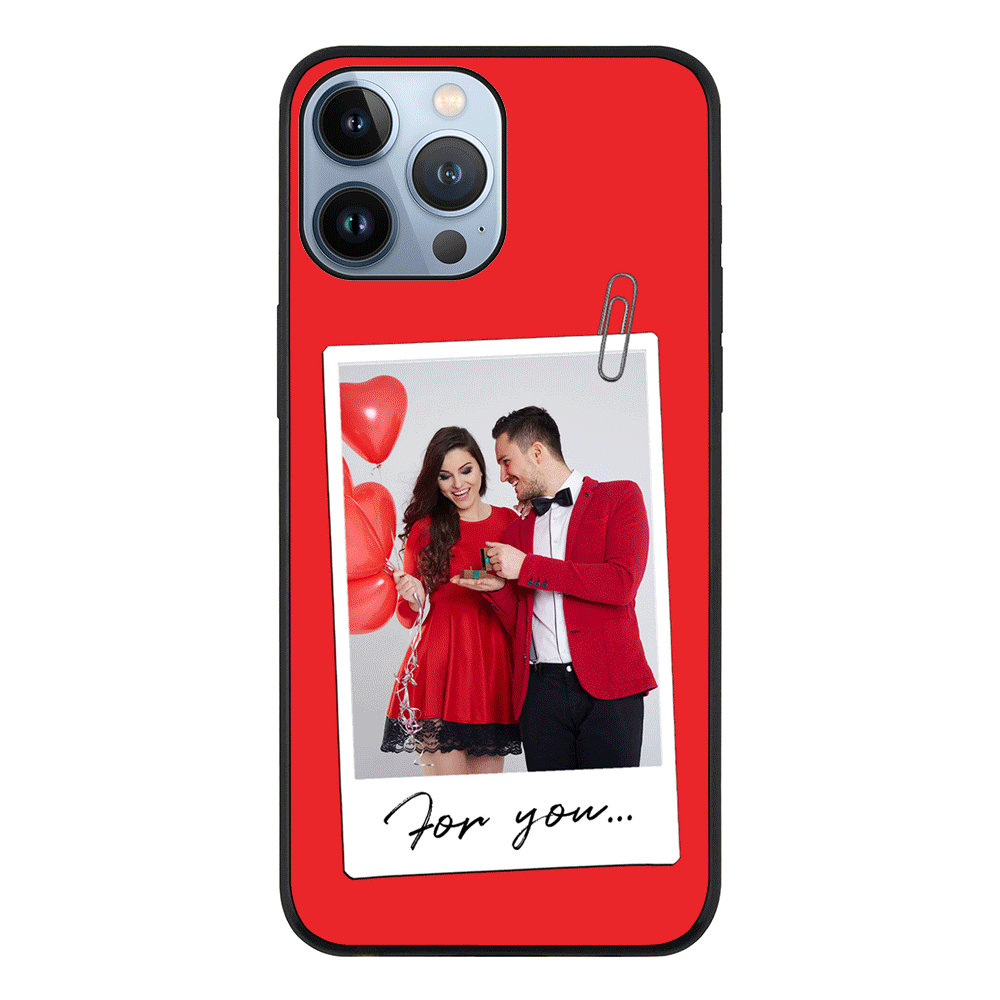 Apple iPhone 13 Pro Max / Tough Pro Personalized Polaroid Photo Valentine, Phone Case - Stylizedd.com