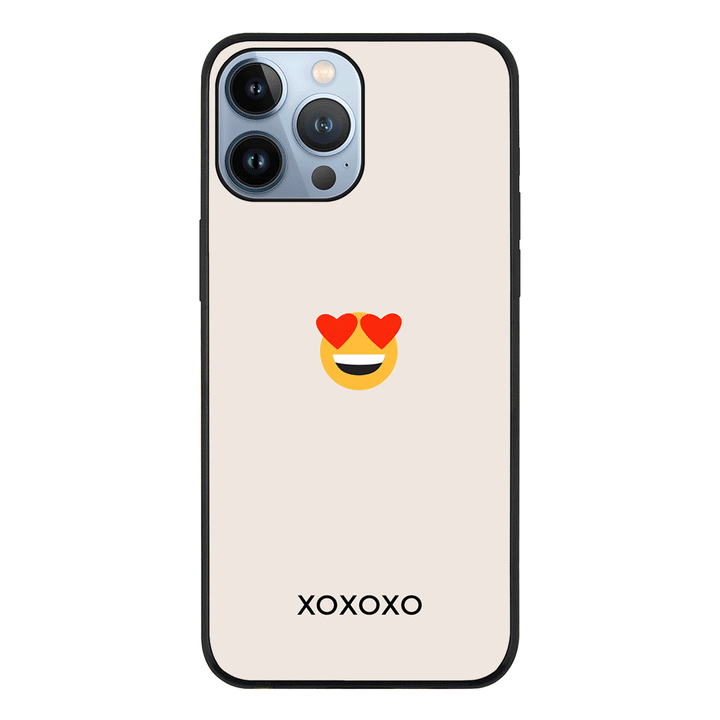 Apple iPhone 13 Pro Max / Tough Pro Custom Text Emojis Emoticons, Phone Case - Stylizedd.com