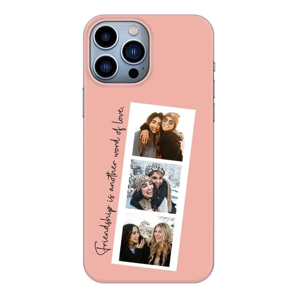 Apple iPhone 13 Pro Max / Clear Classic Custom Photo Strip Polaroid Style, Phone Case - Stylizedd.com