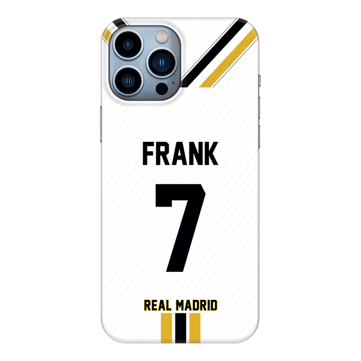 Apple iPhone 13 Pro Max / Clear Classic Personalized Football Clubs Jersey Phone Case Custom Name & Number - Stylizedd.com