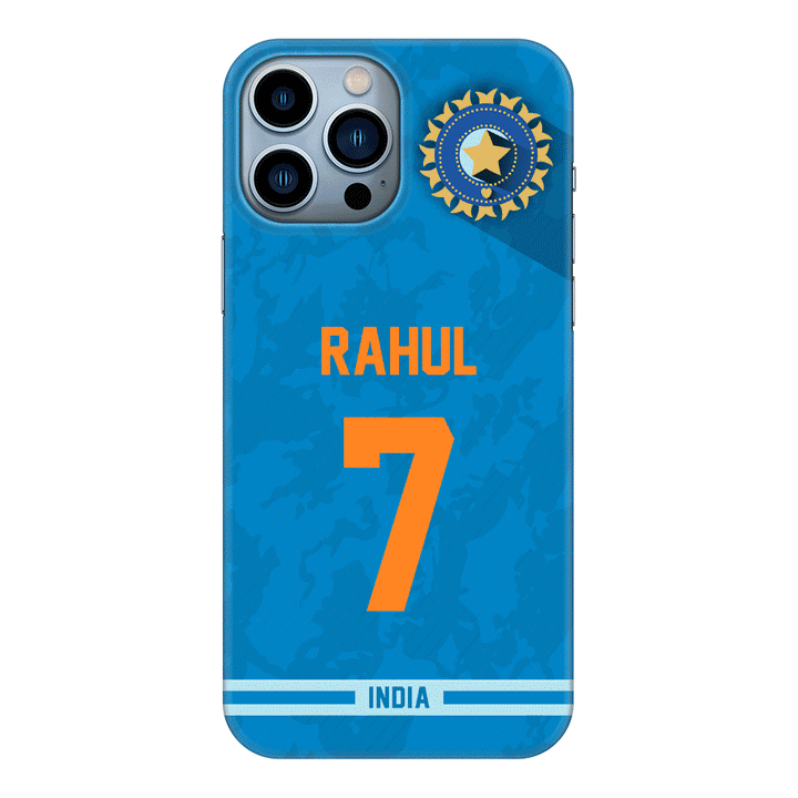 Apple iPhone 13 Pro Max / Snap Classic Personalized Cricket Jersey Phone Case Custom Name & Number - Stylizedd.com