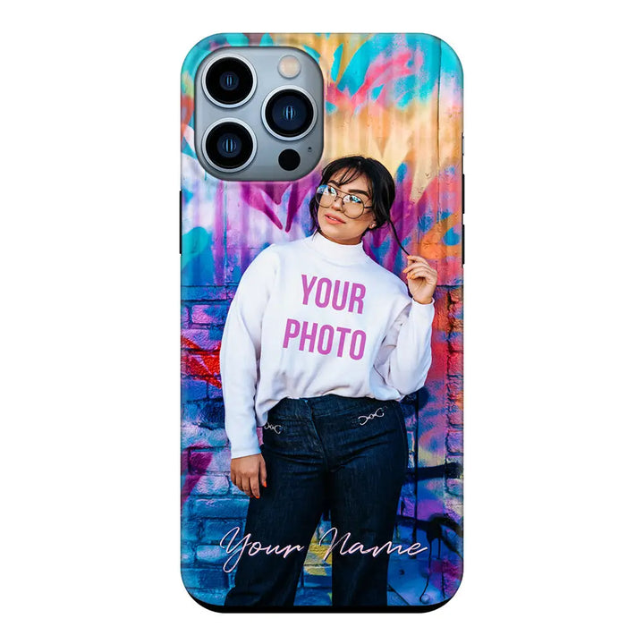 Apple iPhone 13 Pro Max / Tough Pro Custom Photo, My Style Phone Case - Stylizedd.com