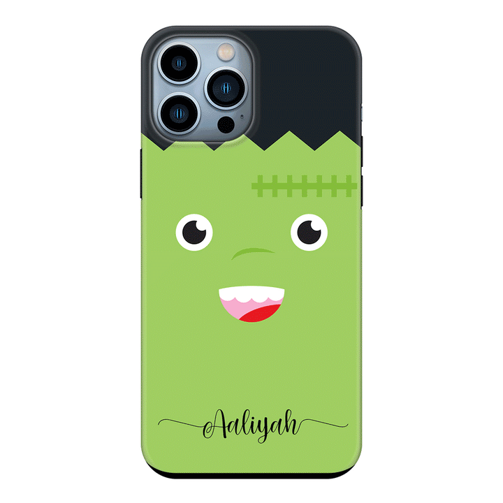Apple iPhone 13 Pro Max / Tough Pro Personalized Text Cute Monsters, Phone Case - Stylizedd.com