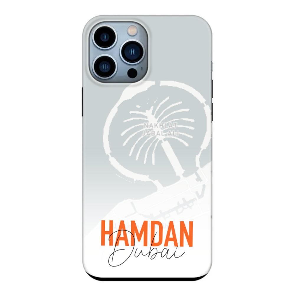 Apple iPhone 13 Pro Max / Snap Classic Personalized Location Map & Name, Phone Case - Stylizedd.com