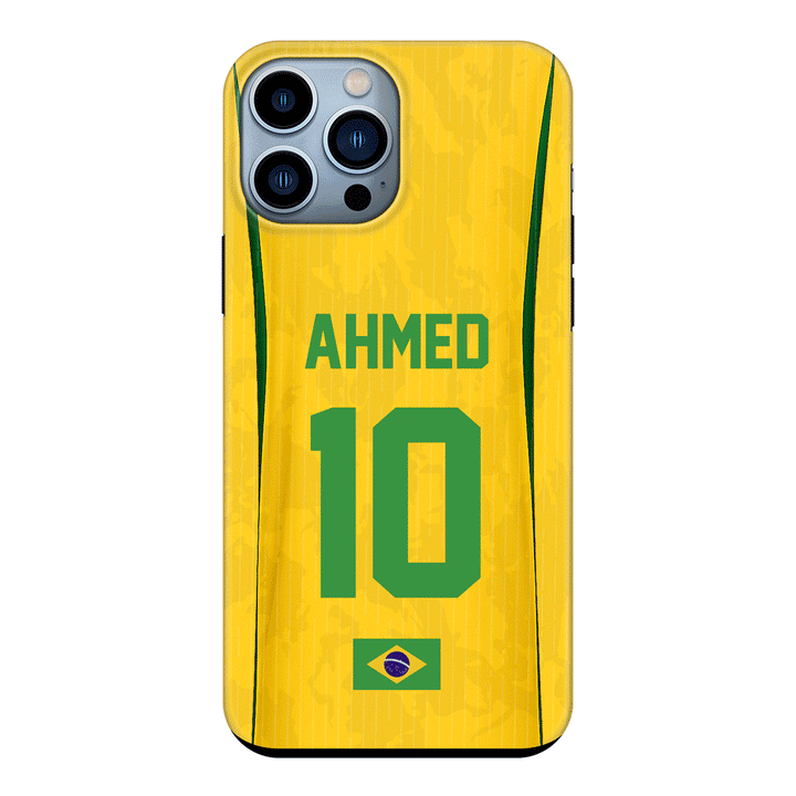 Apple iPhone 13 Pro Max / Snap Classic Personalized Football Jersey Phone Case Custom Name & Number - Stylizedd.com