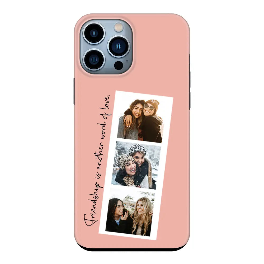 Apple iPhone 13 Pro Max / Tough Pro Phone Case Custom Photo Strip Polaroid Style, Phone Case - Stylizedd.com