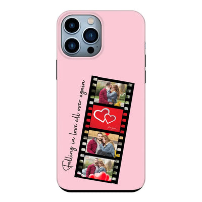 Apple iPhone 13 Pro Max / Tough Pro Phone Case Custom Valentine Photo Film Strips, Phone Case - Stylizedd