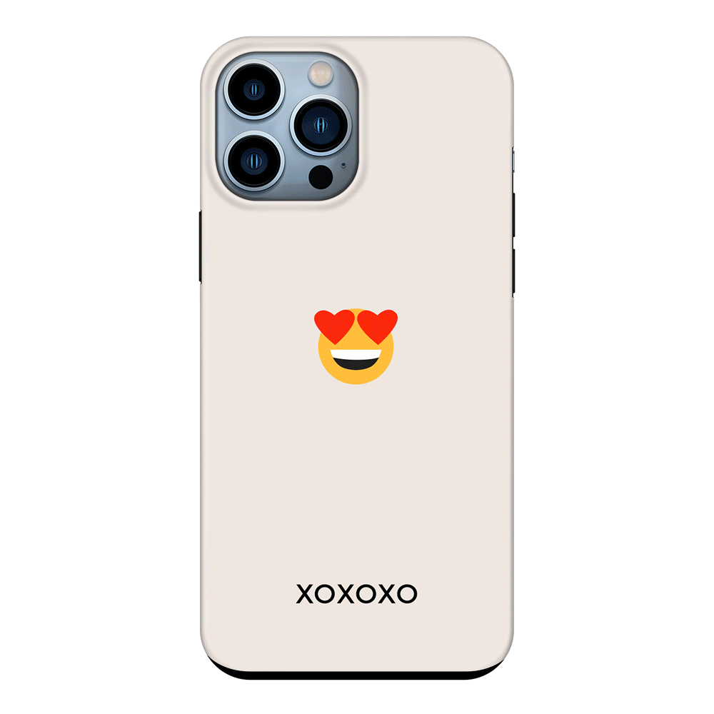 Apple iPhone 13 Pro Max / Snap Classic Custom Text Emojis Emoticons, Phone Case - Stylizedd.com