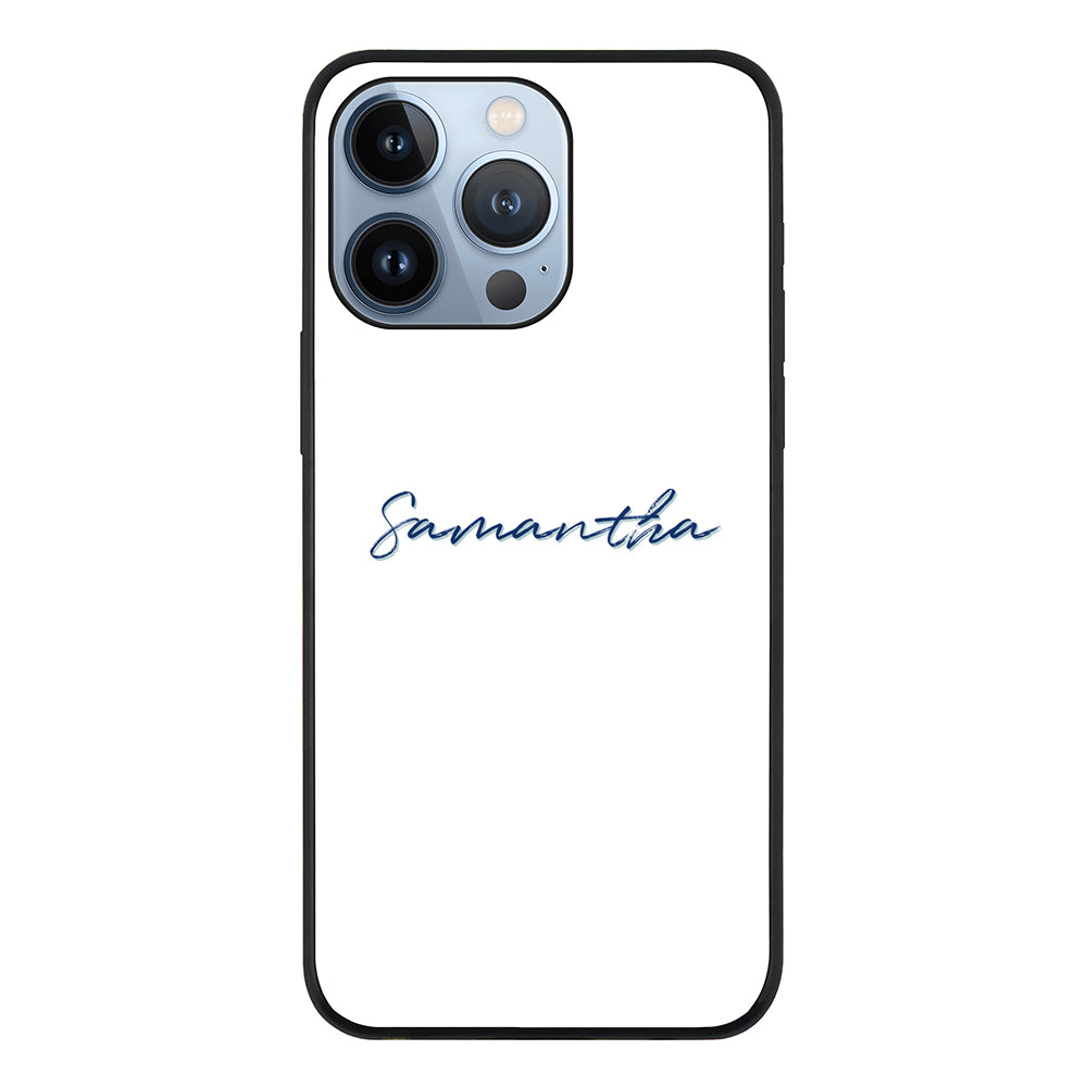 Apple iPhone 13 Pro / Tough Pro Custom Text, My Name Phone Case - Stylizedd.com
