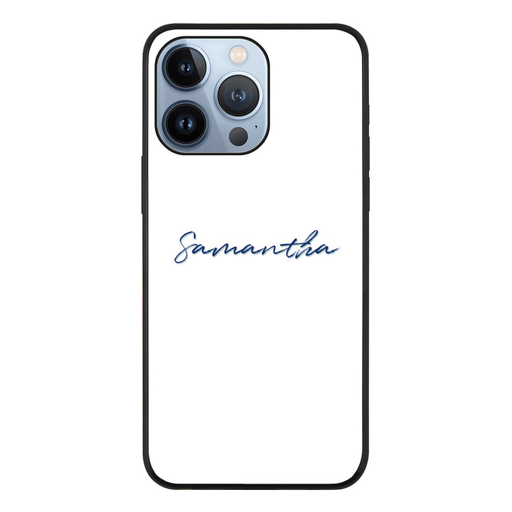 Apple iPhone 13 Pro / Tough Pro Custom Text, My Name Phone Case - Stylizedd.com