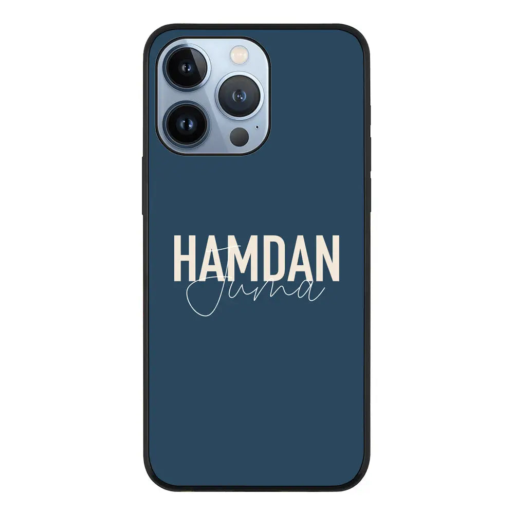 Apple iPhone 13 Pro / Tough Pro Personalized Name Horizontal, Phone Case - Stylizedd.com
