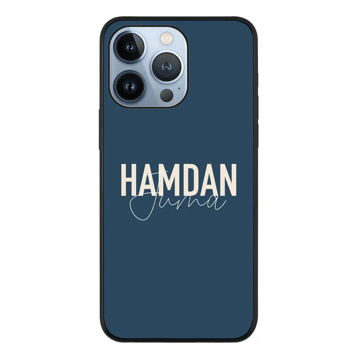 Apple iPhone 13 Pro / Tough Pro Personalized Name Horizontal, Phone Case - Stylizedd.com