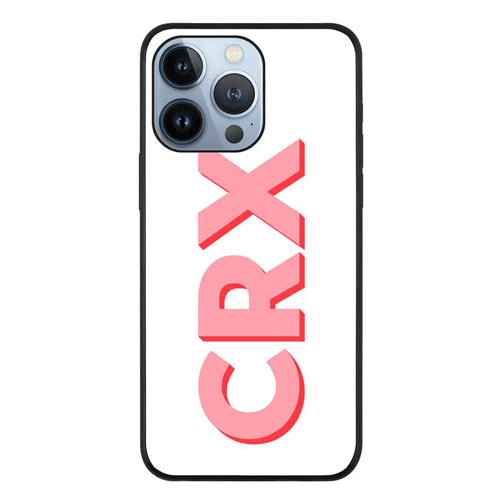 Apple iPhone 13 Pro / Tough Pro Personalized Monogram Initial 3D Shadow Text Phone Case - Stylizedd.com