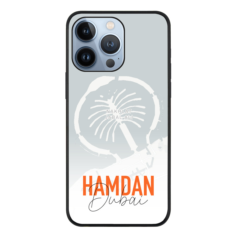 Apple iPhone 13 Pro / Tough Pro Personalized Location Map & Name, Phone Case - Stylizedd.com