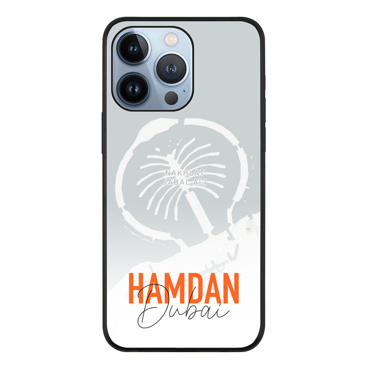Apple iPhone 13 Pro / Tough Pro Personalized Location Map & Name, Phone Case - Stylizedd.com