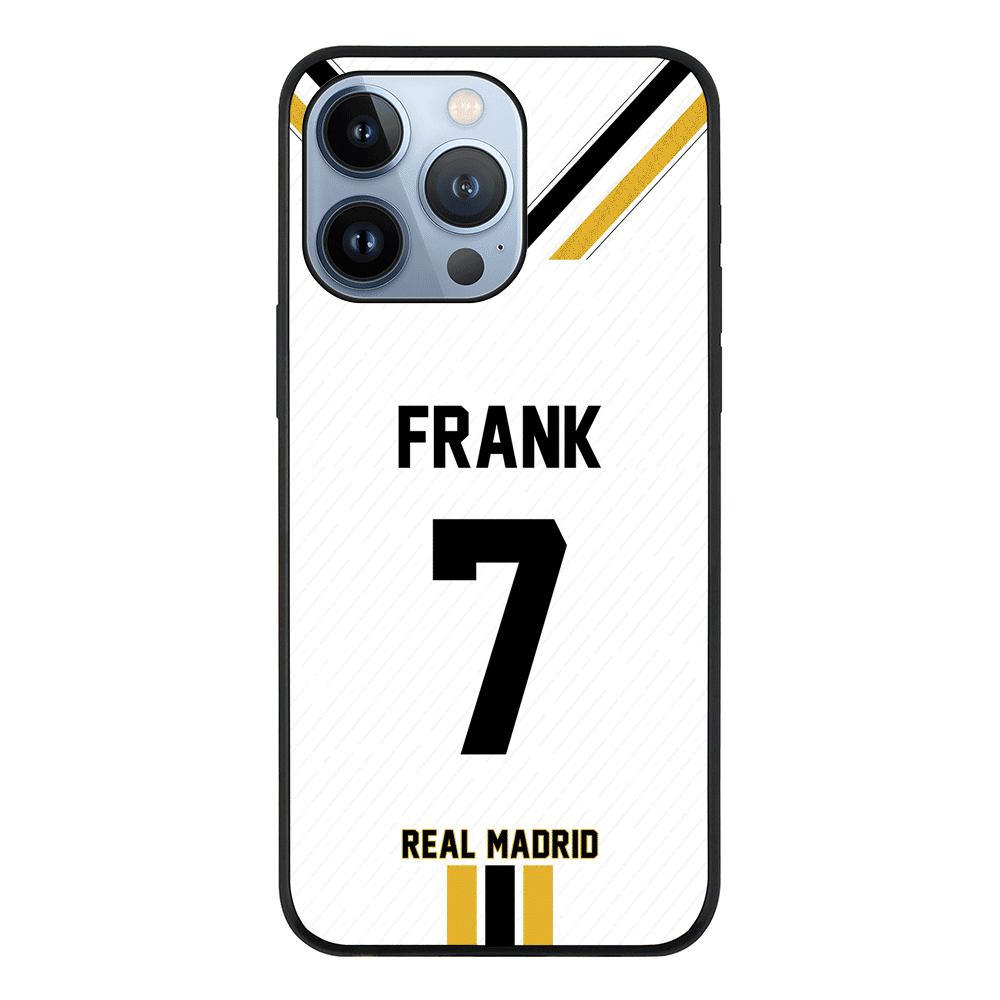 Apple iPhone 13 Pro / Tough Pro Personalized Football Clubs Jersey Phone Case Custom Name & Number - Stylizedd.com