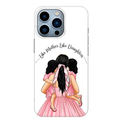 Apple iPhone 13 Pro / Snap Classic Phone Case Mother 2 daughters Custom Clipart, Text Phone Case - Stylizedd.com