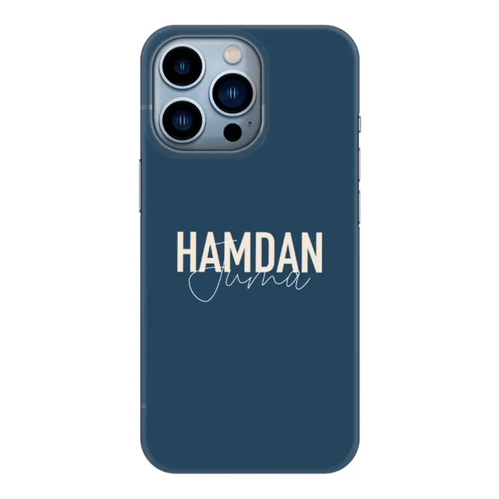 Apple iPhone 13 Pro / Snap Classic Personalized Name Horizontal, Phone Case - Stylizedd.com