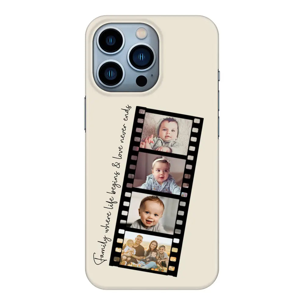 Apple iPhone 13 Pro / Snap Classic Phone Case Custom Film Strips Personalised Movie Strip, Phone Case - Stylizedd.com