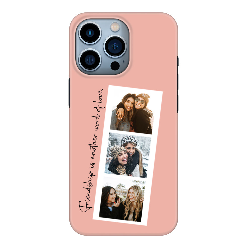 Apple iPhone 13 Pro / Clear Classic Custom Photo Strip Polaroid Style, Phone Case - Stylizedd.com