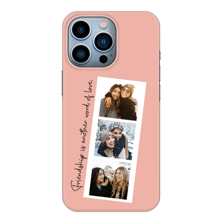 Apple iPhone 13 Pro / Clear Classic Custom Photo Strip Polaroid Style, Phone Case - Stylizedd.com