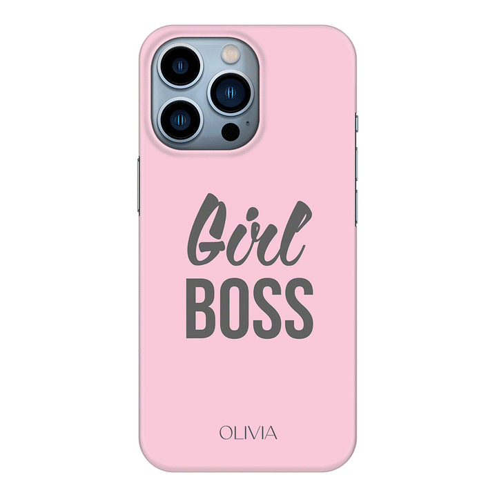 Apple iPhone 13 Pro / Snap Classic Personalized Name Girl Boss, Phone Case - Stylizedd.com