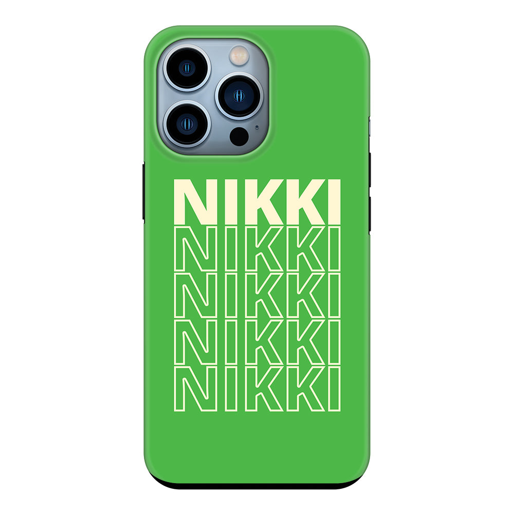 Apple iPhone 13 Pro / Snap Classic Repeated Monogram Phone Case - Stylizedd.com