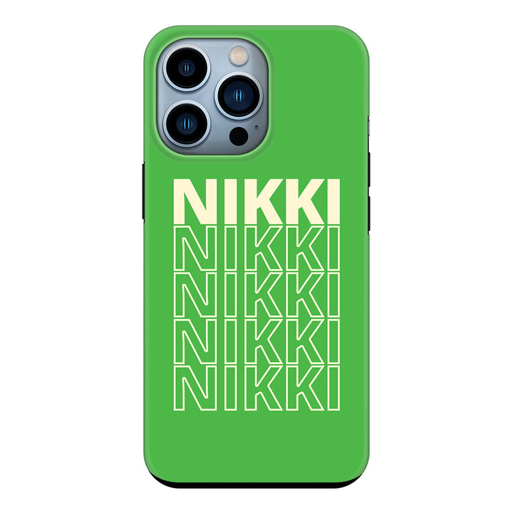 Apple iPhone 13 Pro / Snap Classic Repeated Monogram Phone Case - Stylizedd.com