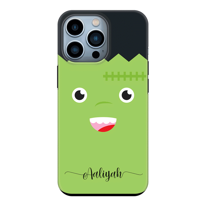 Apple iPhone 13 Pro / Tough Pro Personalized Text Cute Monsters, Phone Case - Stylizedd.com