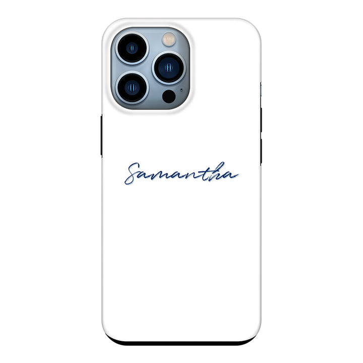 Apple iPhone 13 Pro / Snap Classic Custom Text, My Name Phone Case - Stylizedd.com