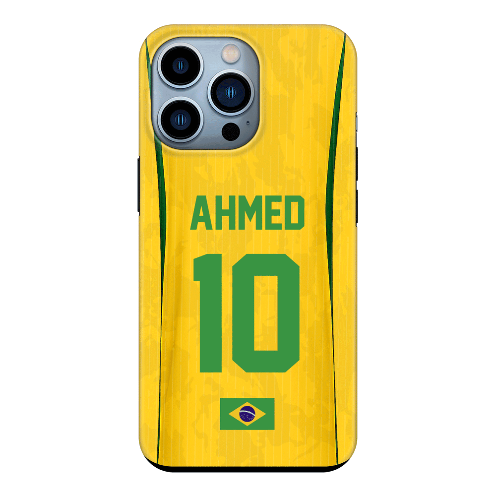 Apple iPhone 13 Pro / Snap Classic Personalized Football Jersey Phone Case Custom Name & Number - Stylizedd.com