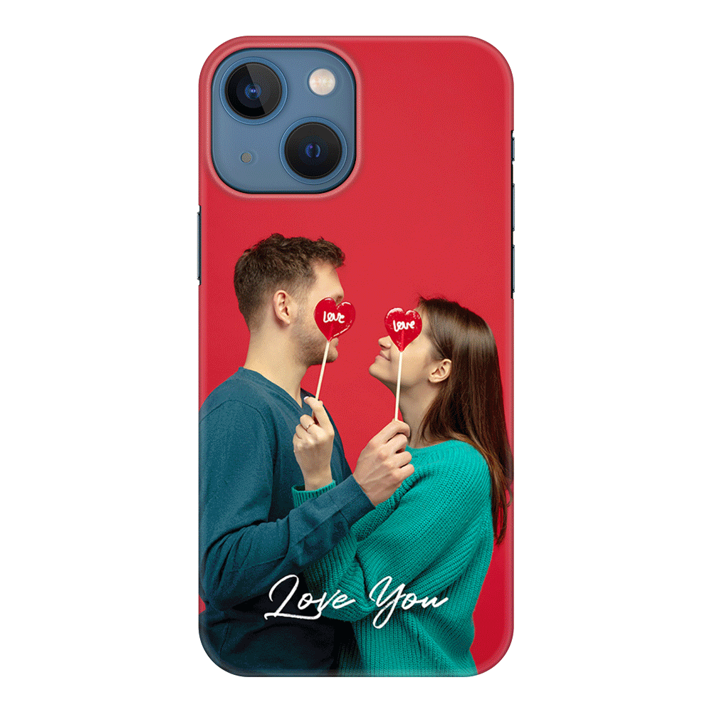 Apple iPhone 13 / Snap Classic Custom Photo Valentine, Phone Case - Stylizedd.com