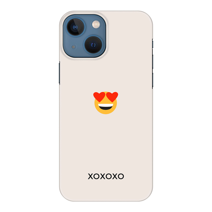 Apple iPhone 13 / Snap Classic Custom Text Emojis Emoticons, Phone Case - Stylizedd.com