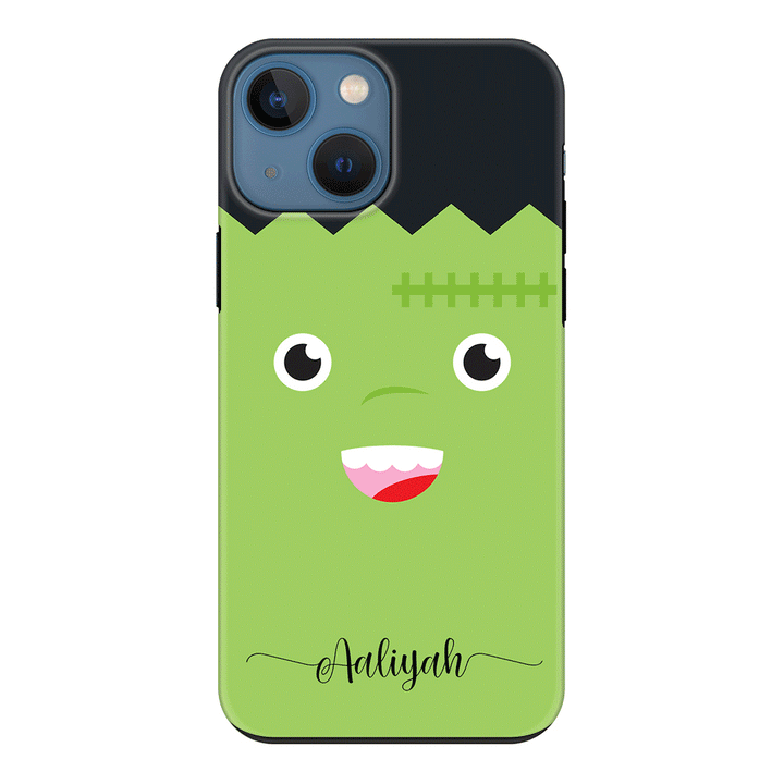Apple iPhone 13 / Tough Pro Personalized Text Cute Monsters, Phone Case - Stylizedd.com