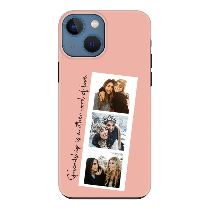 Apple iPhone 13 / Tough Pro Custom Photo Strip Polaroid Style, Phone Case - Stylizedd.com