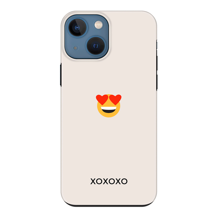 Apple iPhone 13 / Tough Pro Custom Text Emojis Emoticons, Phone Case - Stylizedd.com