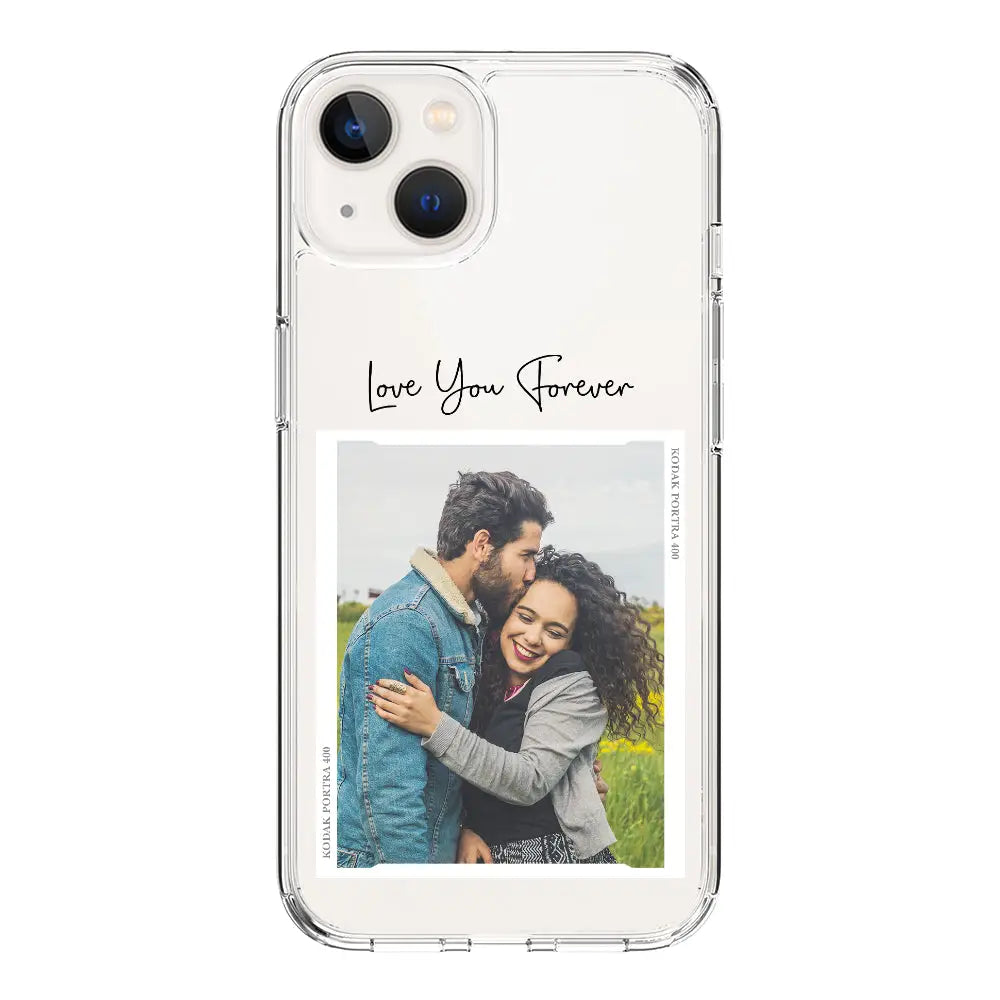 Apple iPhone 14 / Clear Classic Custom Memory Photo, Phone Case - Stylizedd.com