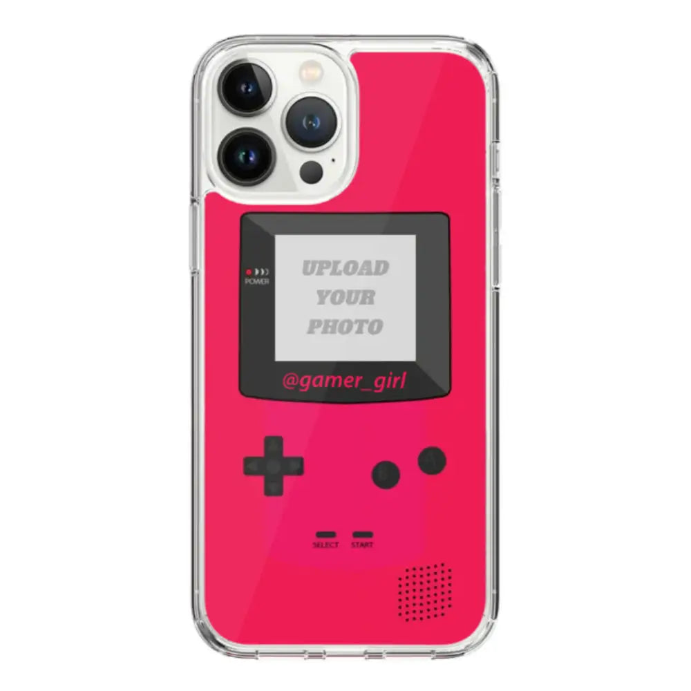 Apple iPhone 14 Pro / Clear Classic Customized Retro Game Console, Phone case - Stylizedd.com