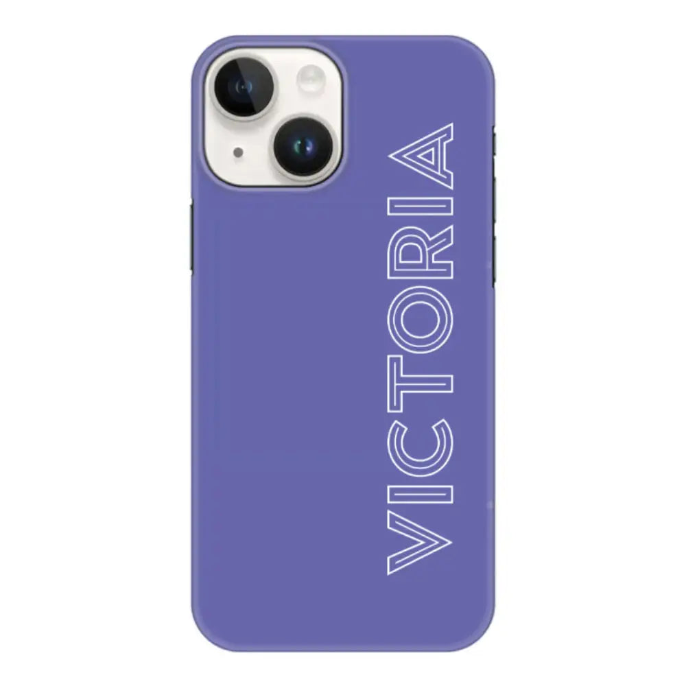 Apple iPhone 14 Plus / Snap Classic Personalized Name, Custom Phone Case - Stylizedd.com