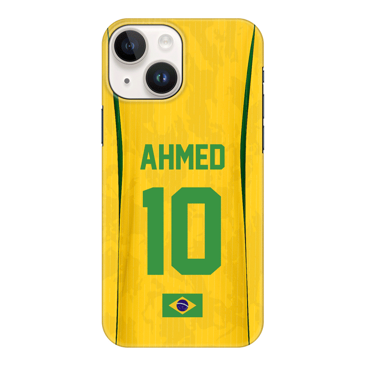 Apple iPhone 14 Plus / Snap Classic Personalized Football Jersey Phone Case Custom Name & Number - Stylizedd.com