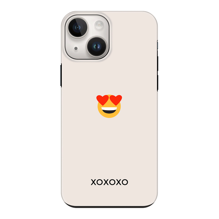 Apple iPhone 14 Plus / Tough Pro Custom Text Emojis Emoticons, Phone Case - Stylizedd.com