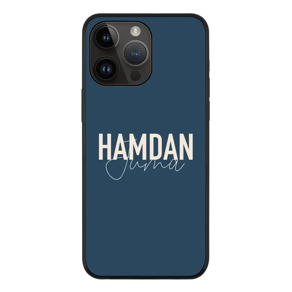 Apple iPhone 14 Pro Max / Tough Pro Personalized Name Horizontal, Phone Case - Stylizedd.com