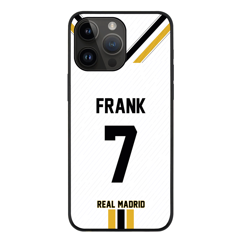Apple iPhone 14 Pro Max / Tough Pro Personalized Football Clubs Jersey Phone Case Custom Name & Number - Stylizedd.com